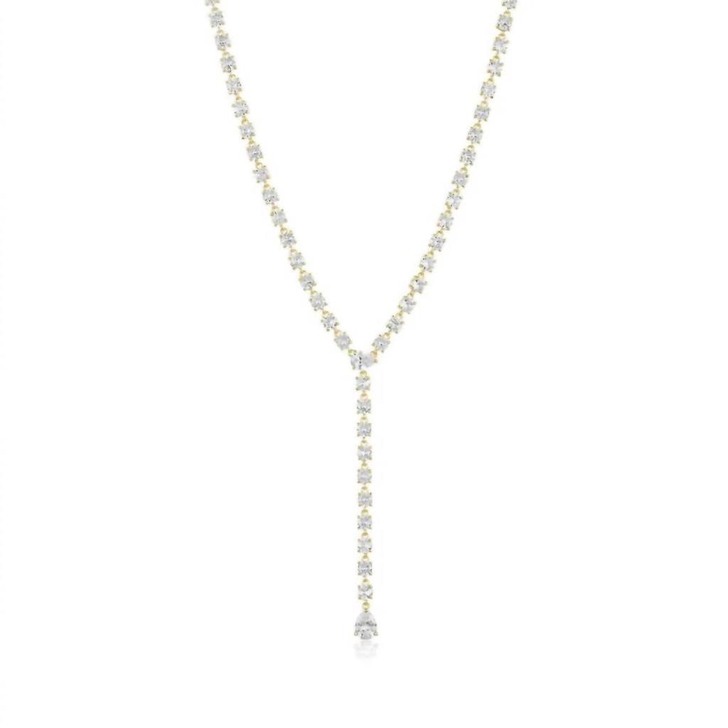 Melinda Maria Melinda Maria - Women's Diamond Drop Necklace