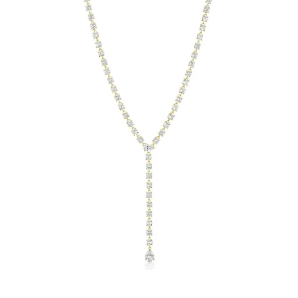 Melinda Maria Melinda Maria - Women's Diamond Drop Necklace 1