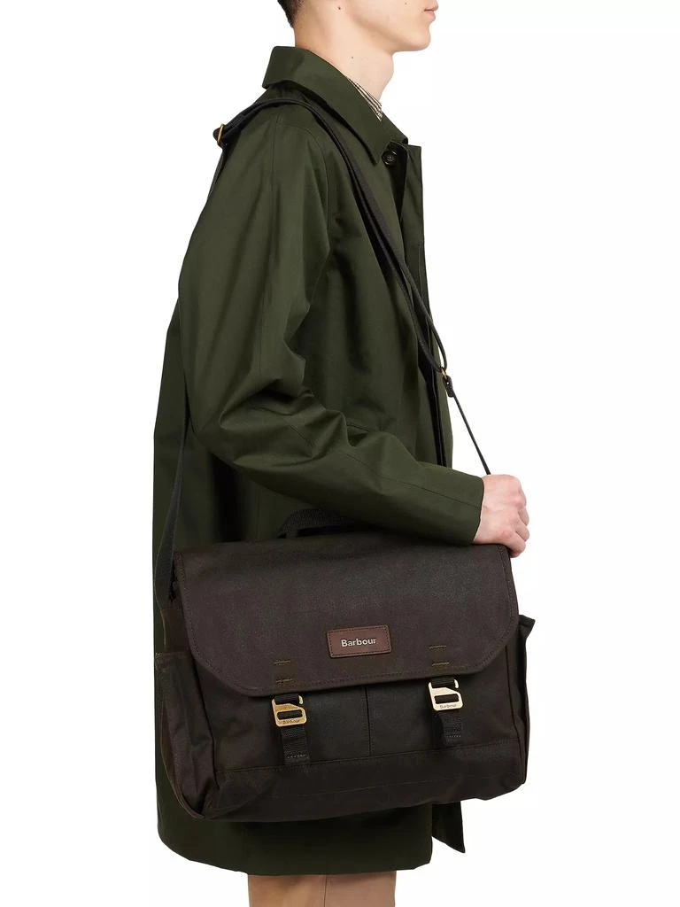 Barbour Essential Wax Messenger Bag 2