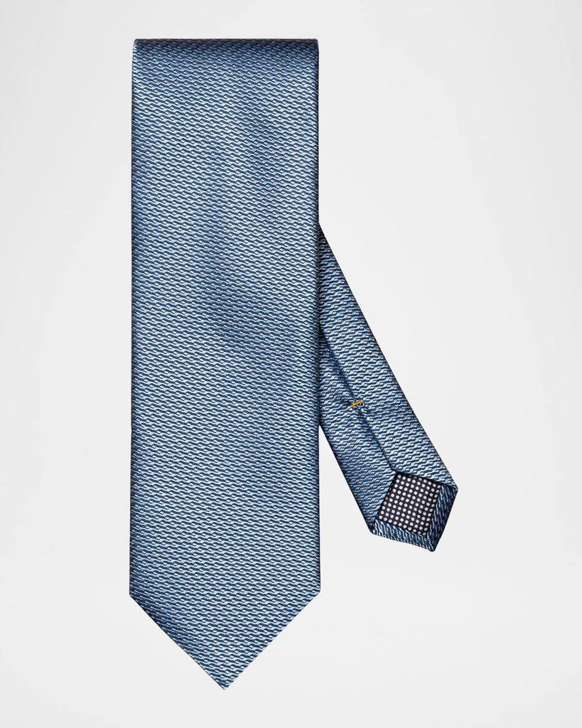 Eton Men's Geometric Silk Tie 1