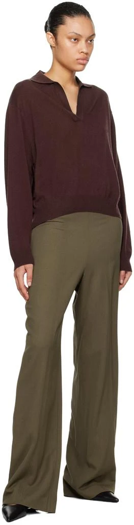 Arch4 Burgundy Oxford Cashmere Sweater 4