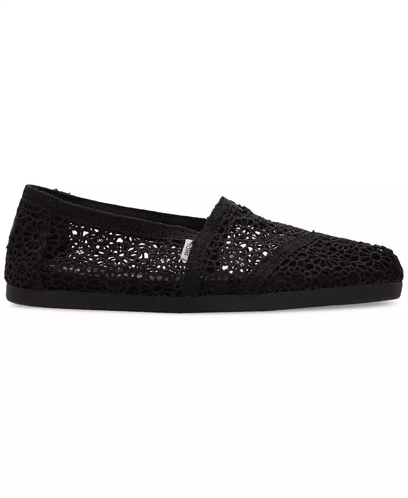 TOMS Women's Alpargata Classic Espadrille Almond Toe Flats 2