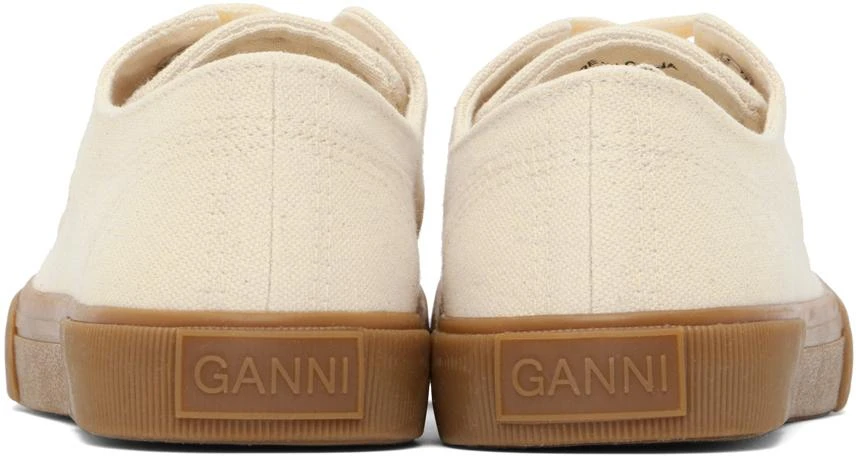 Ganni Off-White Classic Low Sneakers 2