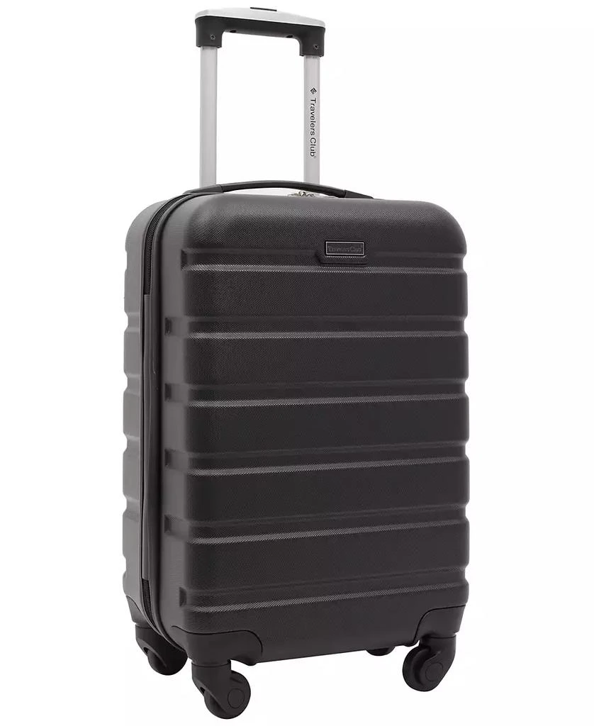 Travelers Club Harper Collection 2 Piece Rolling Hardside Luggage Set 9
