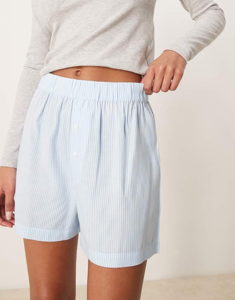 Luna Luna boxer short in blue stripe