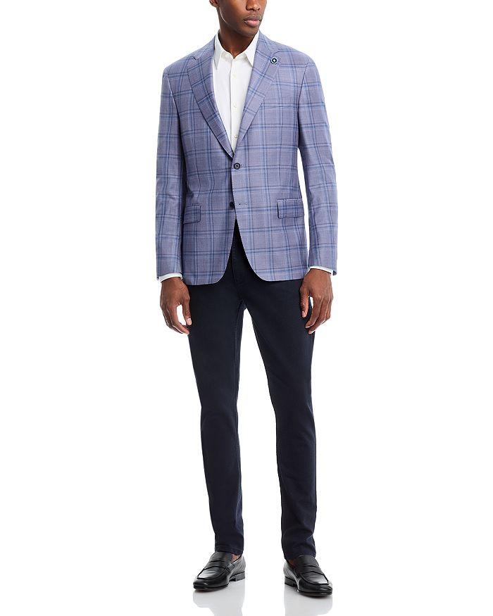 Hart Schaffner Marx New York Plaid Classic Fit Sport Coat