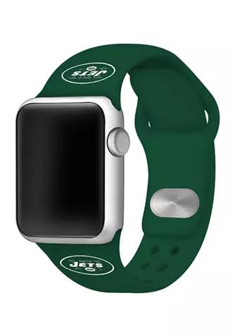 GameTime Bands NFL New York Jets 38 Millimeter Silicone Apple Watch Band
