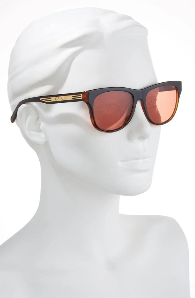 Gucci 55mm Square Sunglasses 3
