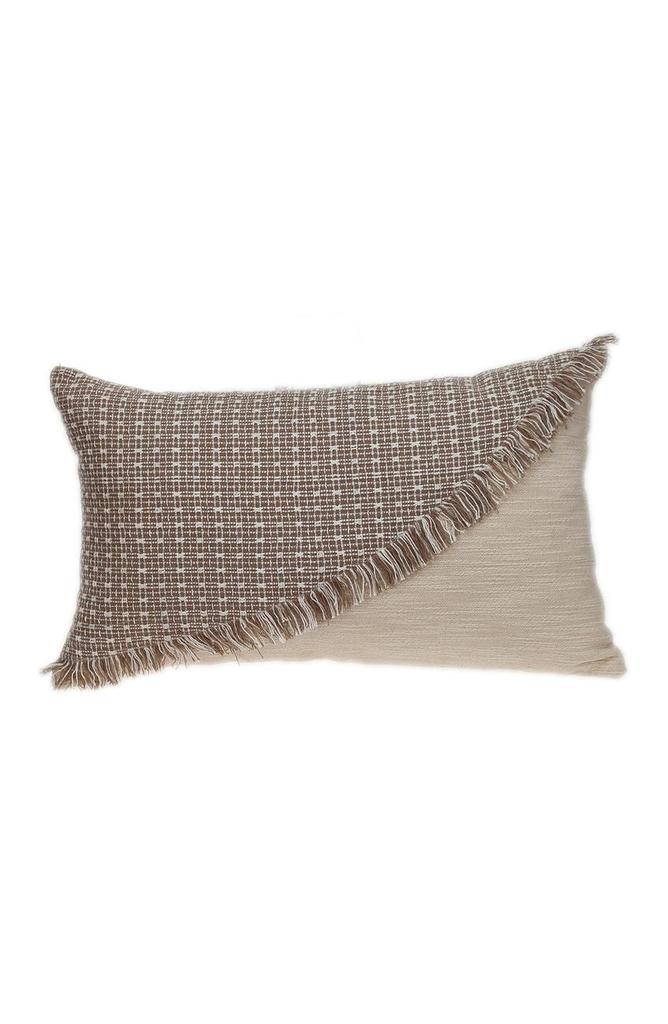 Parkland Nirvana Transitional Beige Throw Pillow