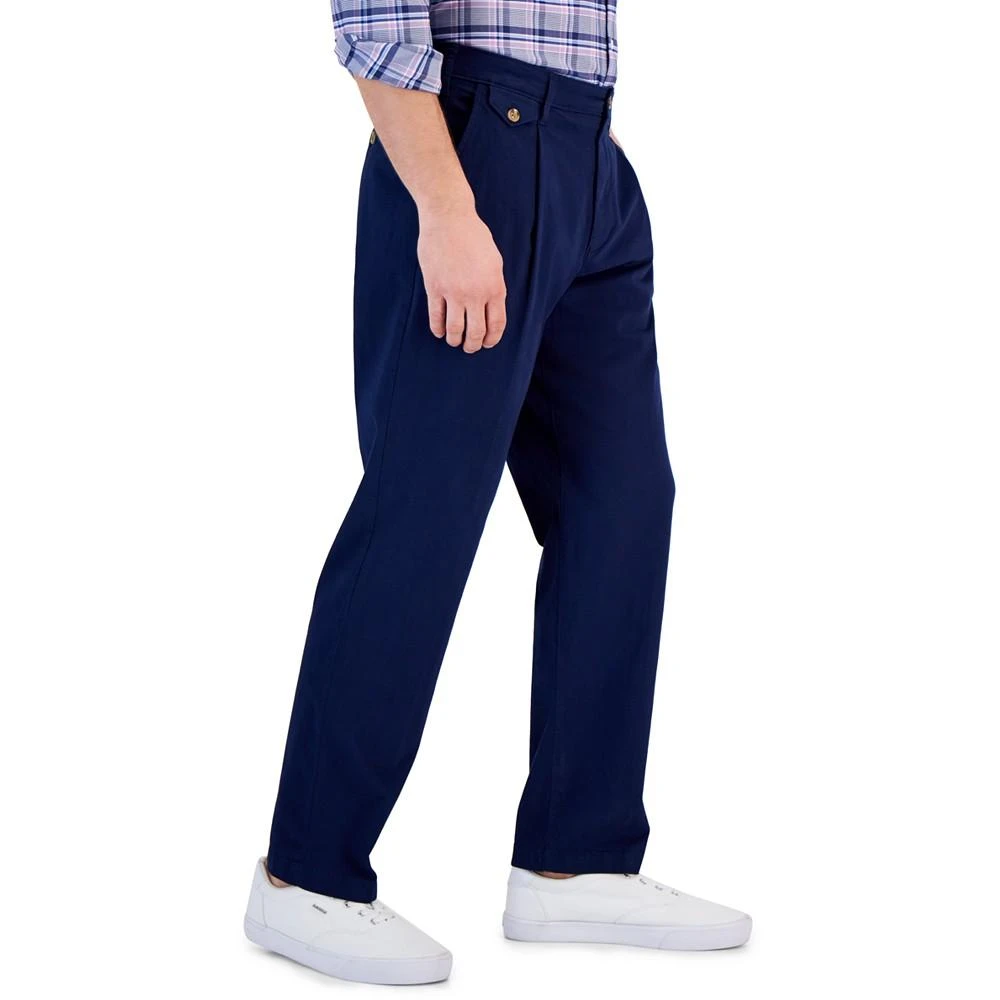 Club Room Men's Relaxed-Fit Pleated Chino Pants, Created for Macy's 3