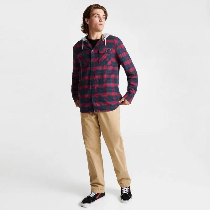 VANS Men's Vans Parkway Hooded Long-Sleeve Shirt 3