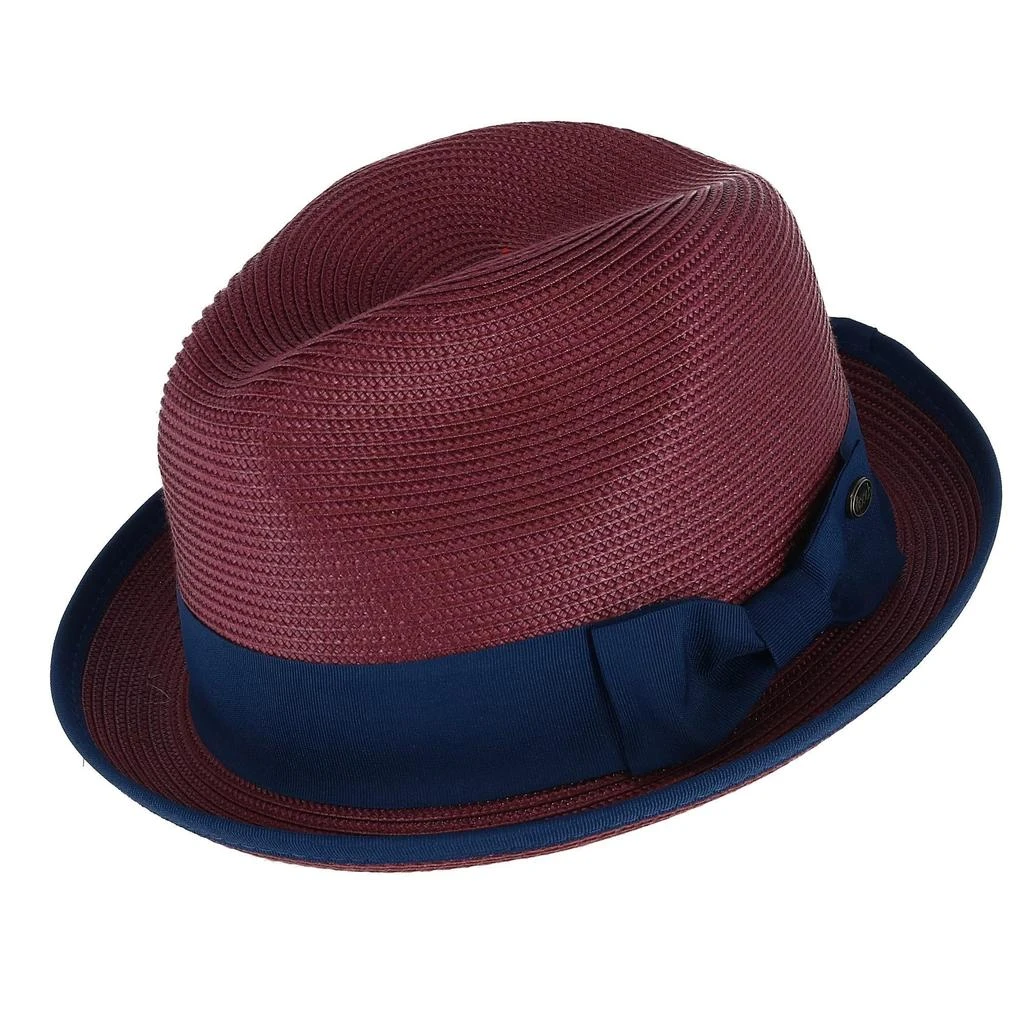 Epoch Hats Company Men's Fedora with Contrast Band and Trim 6