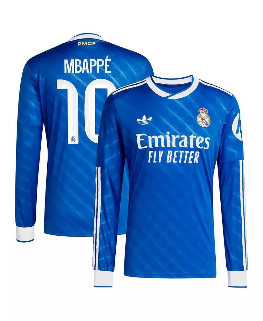 Shop Men's Kylian Mbappé Blue Real Madrid 2025/26 Third Replica
