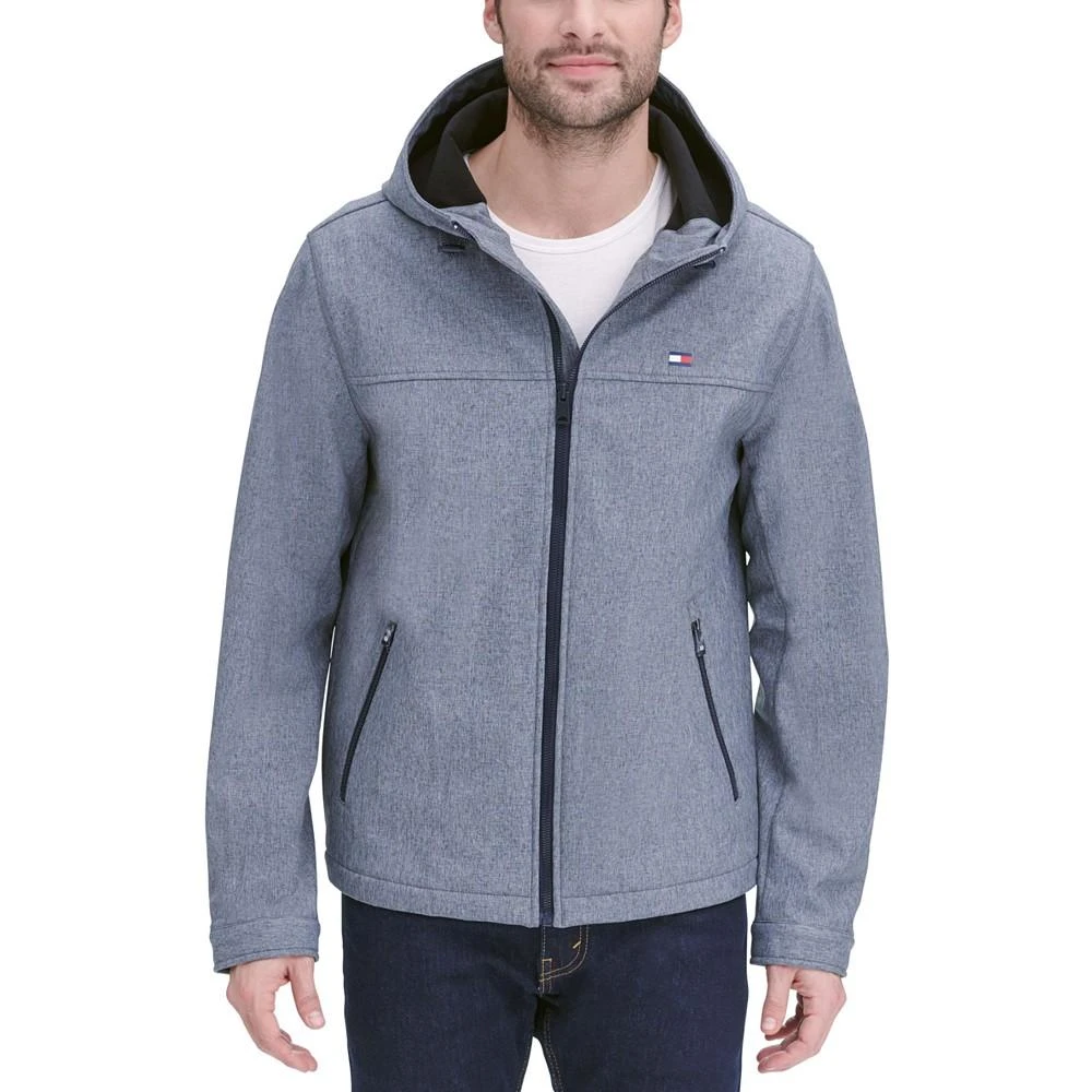 Tommy Hilfiger Men's Hooded Soft-Shell Jacket, Created for Macy's 1