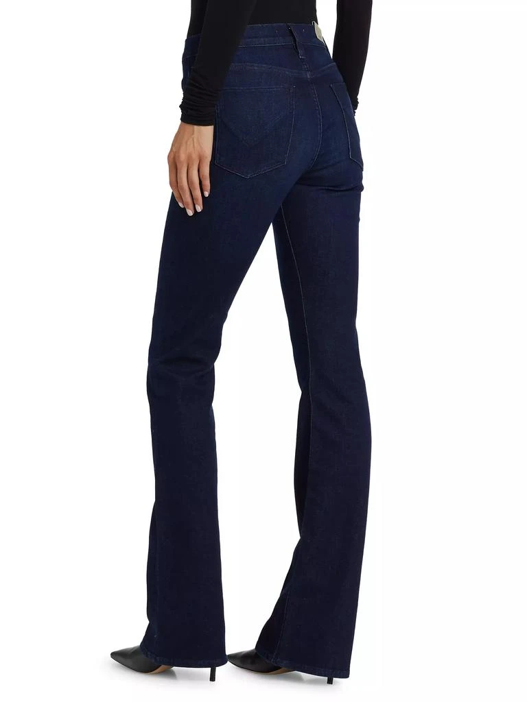 Hudson Barbara Mid-Rise Stretch Flare Jeans 5