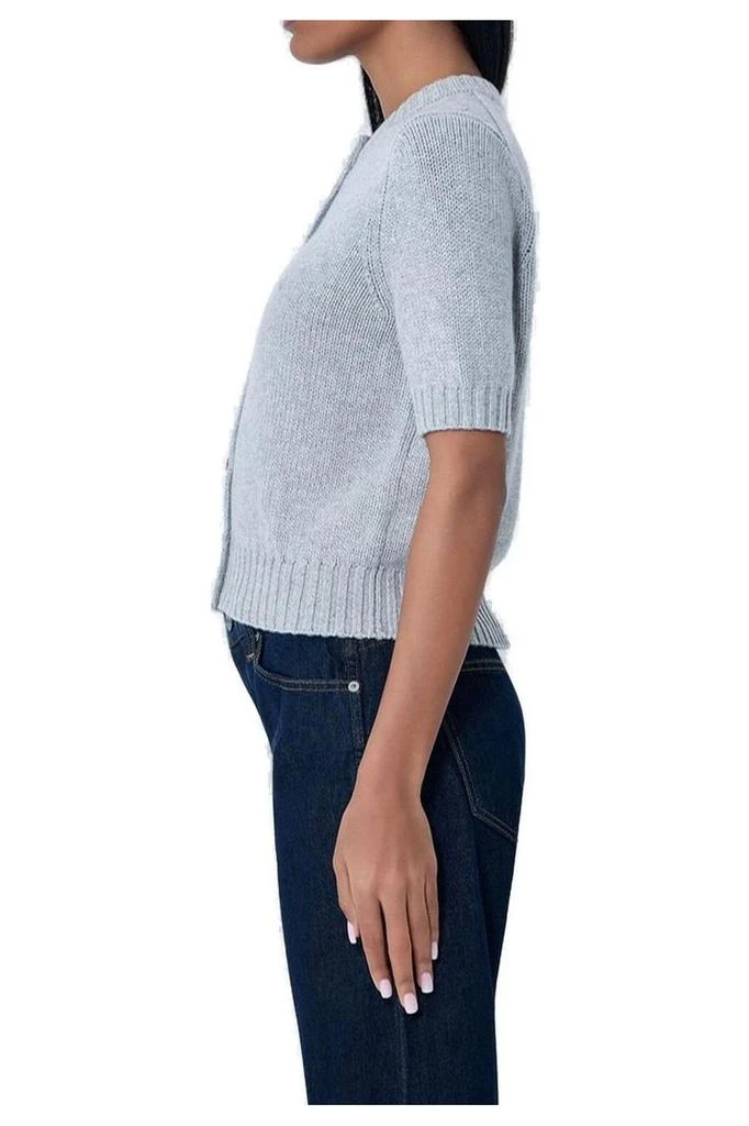 Khaite Khaite Nora Short-Sleeved Cardigan 3