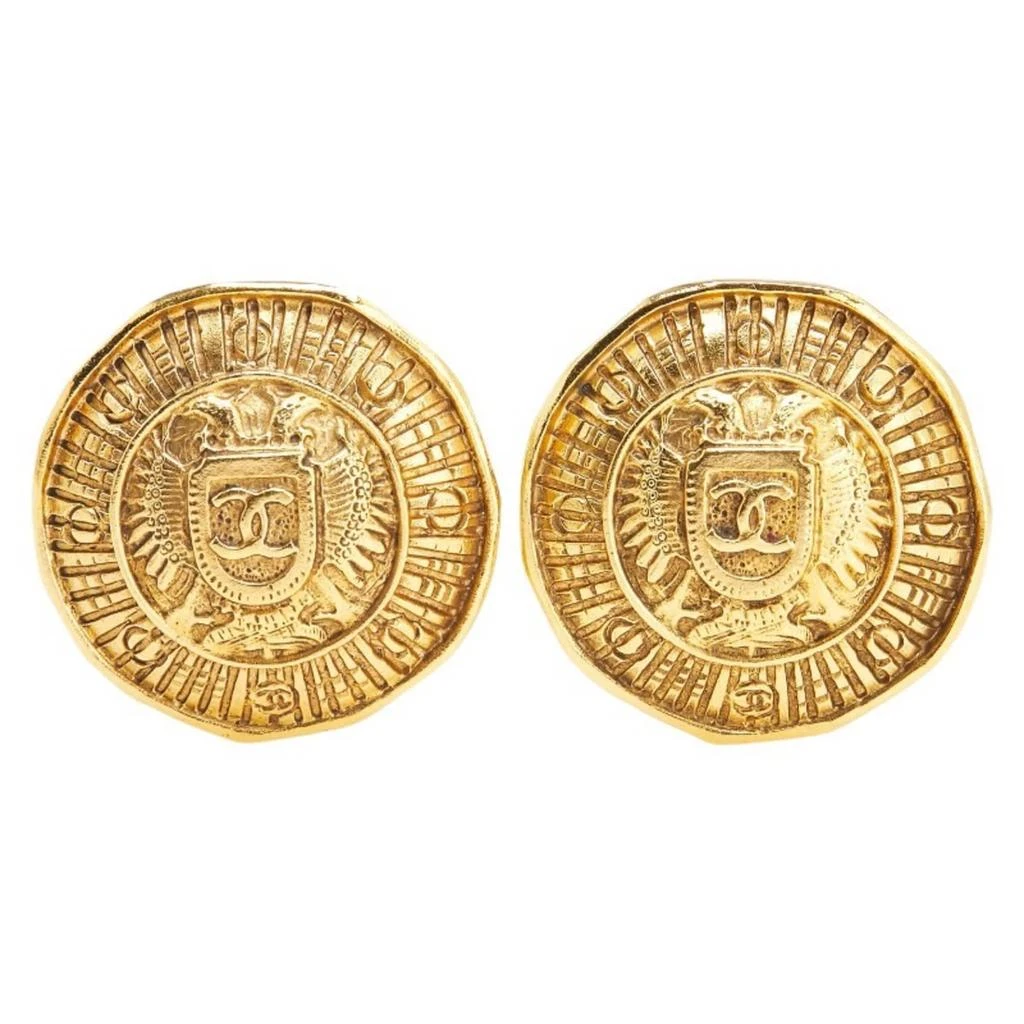 Chanel Cambon Clip Earrings (Pre-Owned) 2