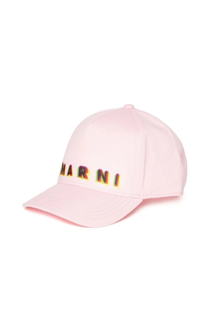 Marni Marni Kids Logo Printed Baseball Cap 1