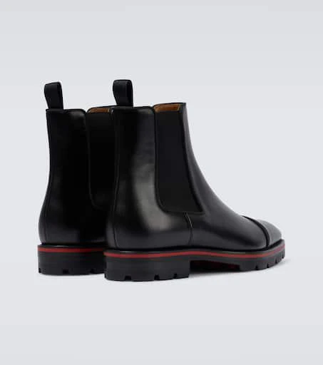 Christian Louboutin Melon leather Chelsea boots 6