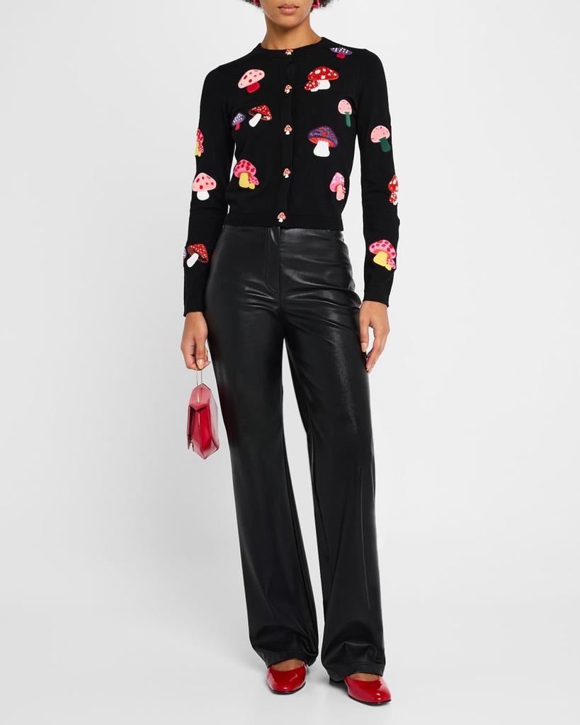 Alice + Olivia Ruthy Mushroom Cardigan