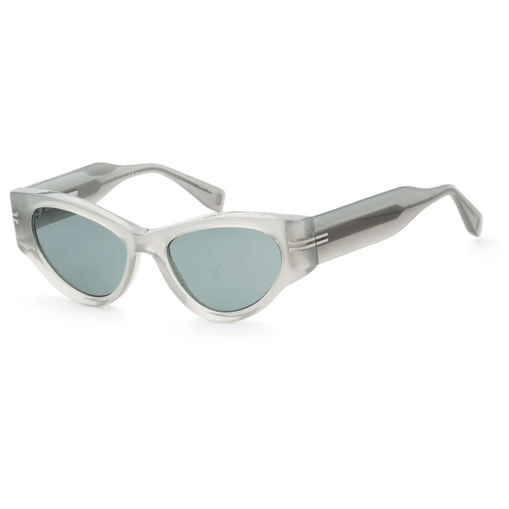 Marc Jacobs Marc Jacobs Women's Green Rectangular Sunglasses 1