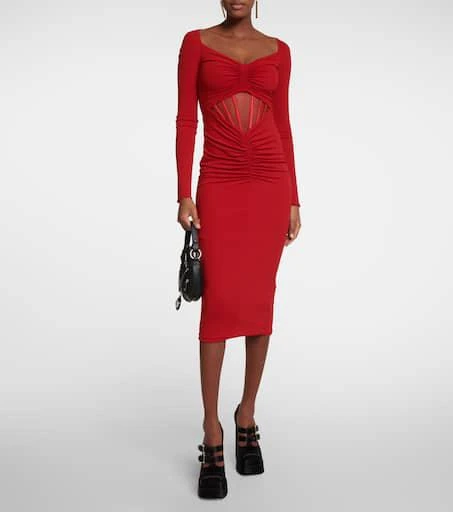 Versace Medusa Aevitas satin platform pumps 2