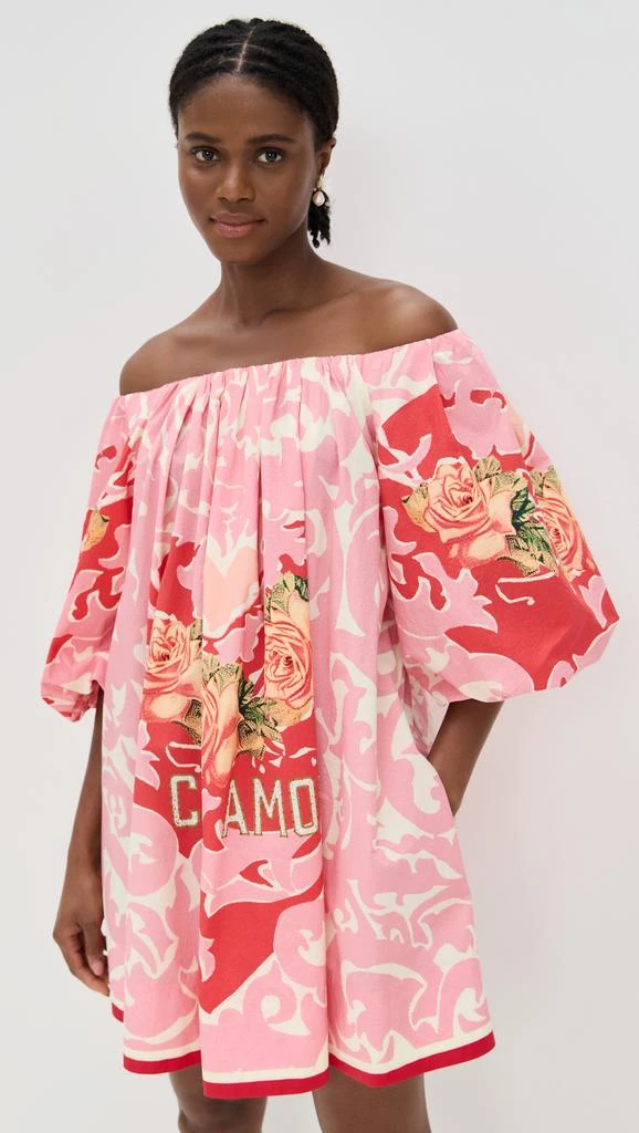 Camilla Off Shoulder Puff Dress 1