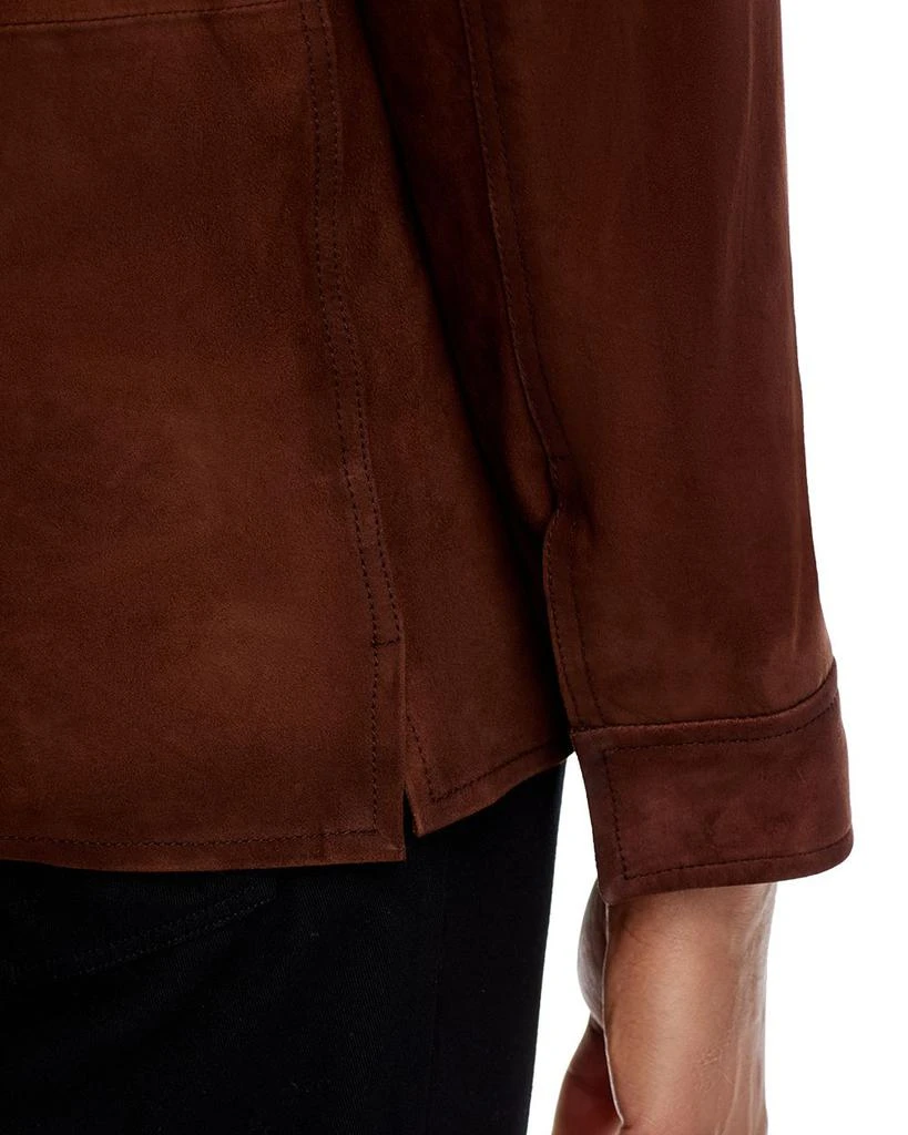 John Varvatos Izzy Suede Shirt Jacket 9