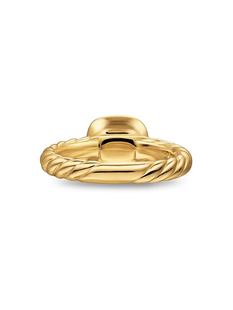 David Yurman DY Mercer Stone Ring in 18K Yellow Gold 6