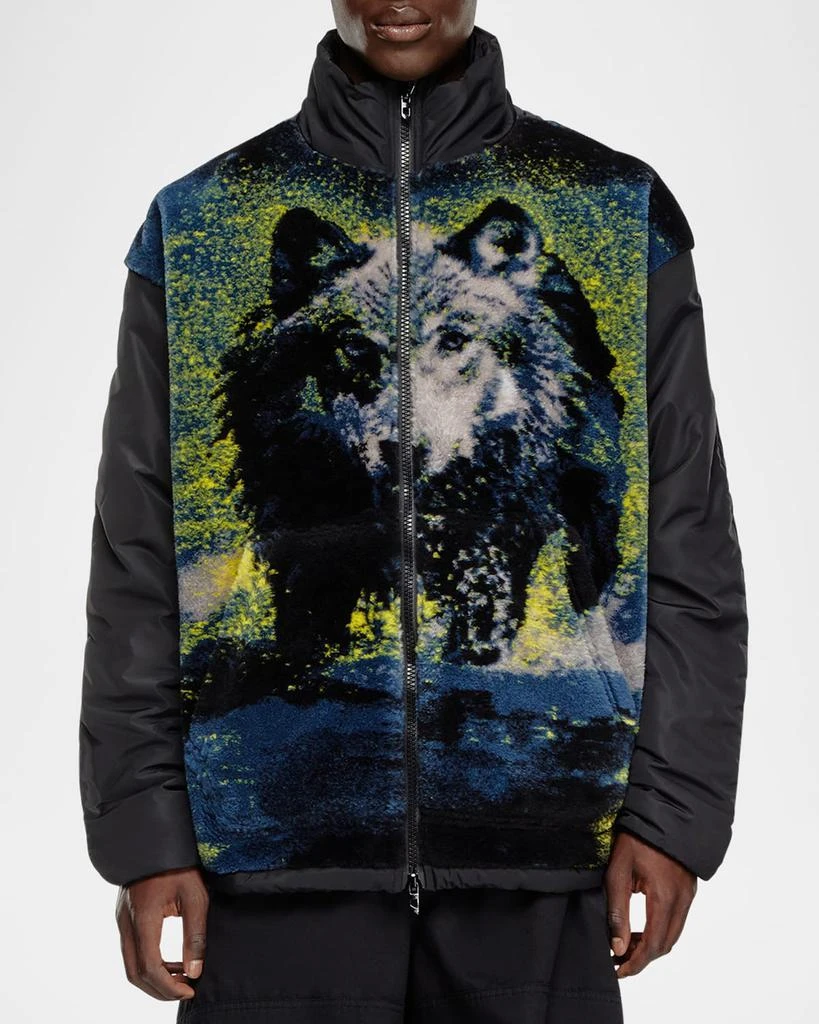 Diesel Men's S-Berto Wolf Teddy Jacket 3