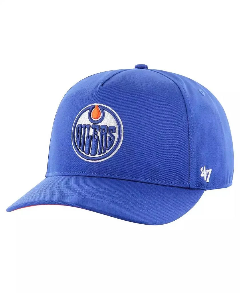 47 Brand Men's Royal Edmonton Oilers Core Logo Hitch Adjustable Hat 1