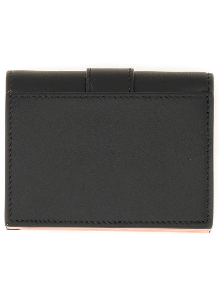 Salvatore Ferragamo Compact Hug Bicolor Wallet