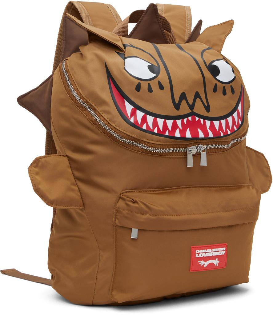 Charles Jeffrey Loverboy Brown Lion Rucksack