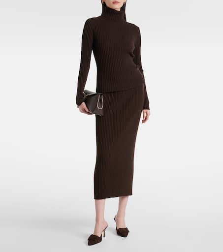 Jardin des Orangers Ribbed-knit cashmere turtleneck