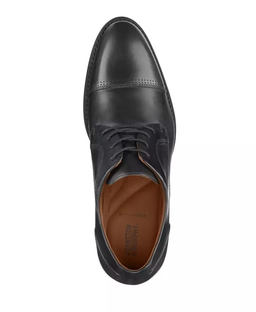 Johnston & Murphy Men's Hawthorn Cap Toe Dress Shoes 4
