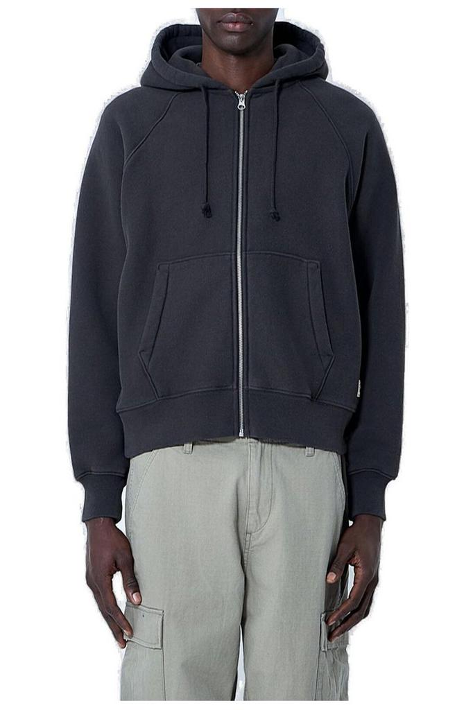 Relaxed Zip Hoodie – Natural | Sweats | Stüssy