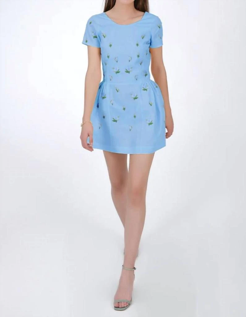 Fanm Mon Bomba Dress In Baltic Sea 1