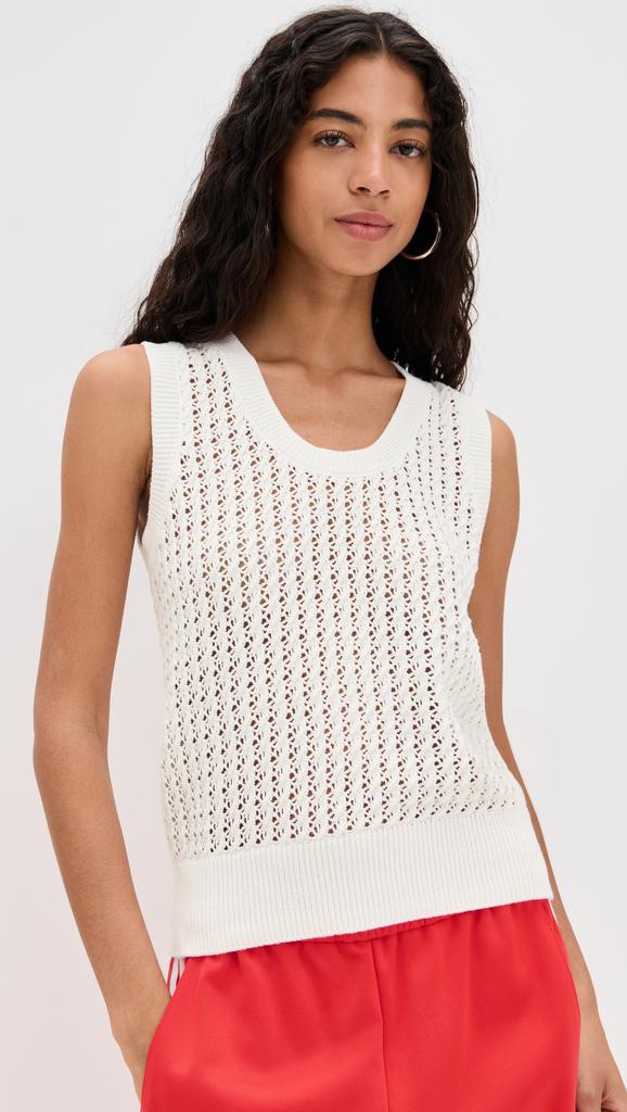 Varley Ferns Open Knit Tank