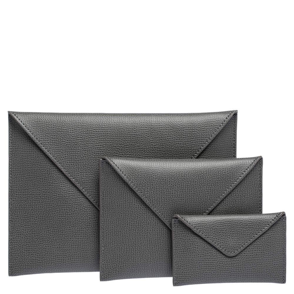 Audemars Piguet Audemars Piguet Grey Leather Pouch Set