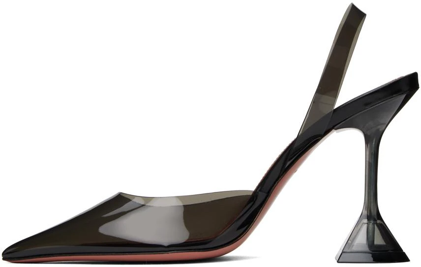 Amina Muaddi Black Holli Heels 3