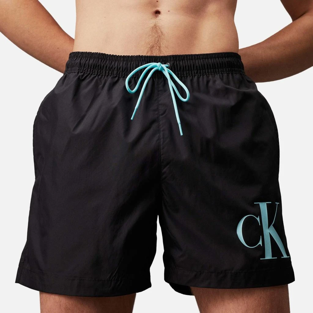 Calvin Klein Swimwear Calvin Klein Swimwear Logo-Print Shell Swimming Shorts 3