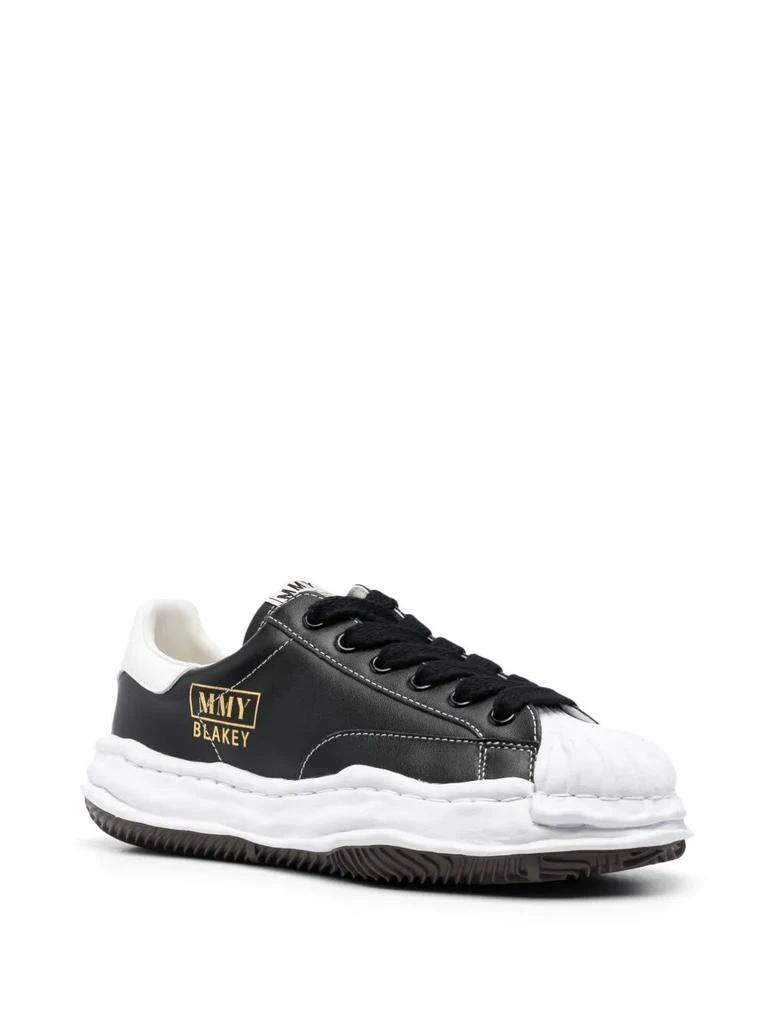 Maison MIHARA YASUHIRO BLAKEY ORIGINAL SOLE LEATHER LOW-TOP SNEAKERS 4