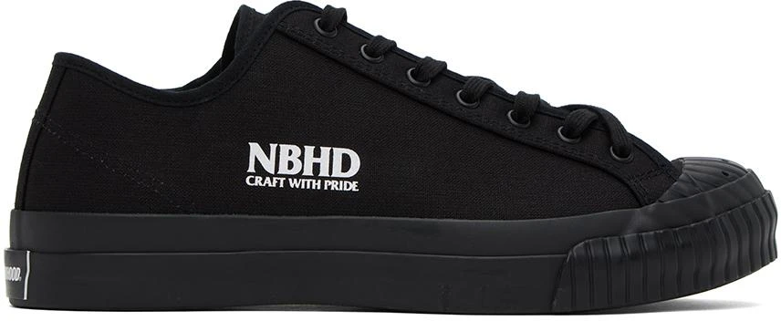 NEIGHBORHOOD Black MoonStar Edition GR Low Sneakers 1