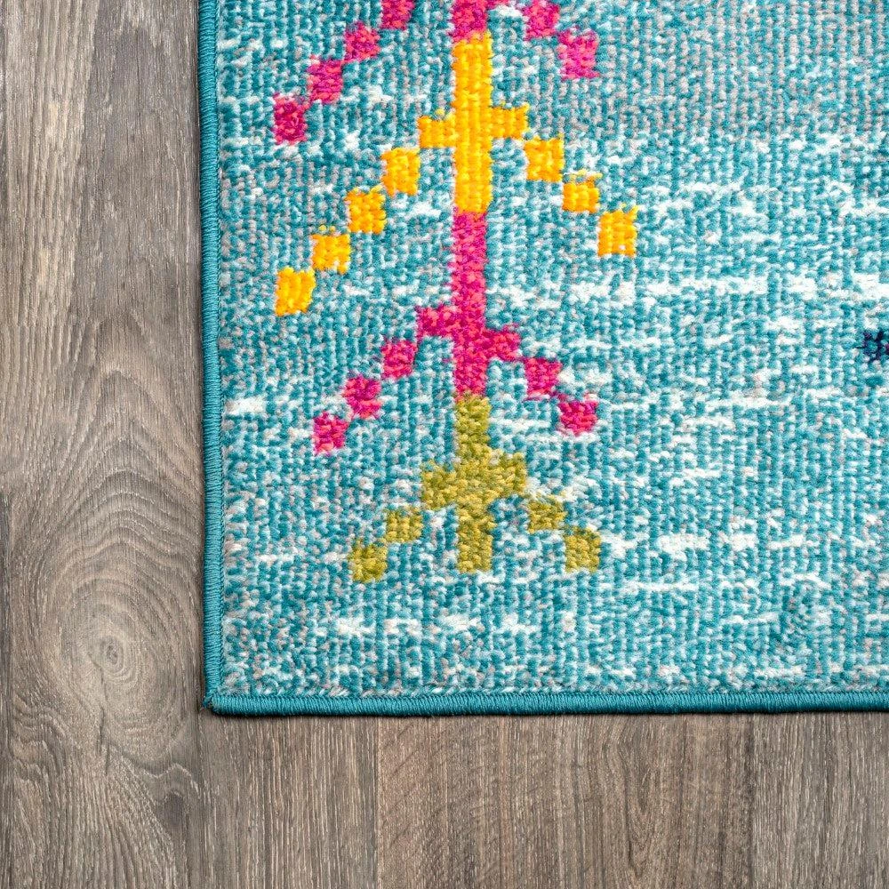 JONATHAN Y Tribal Love Geometric Area Rug 6