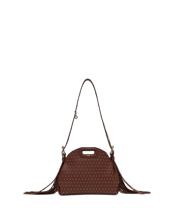 Maje Miss M Mini Leather Studded Bag