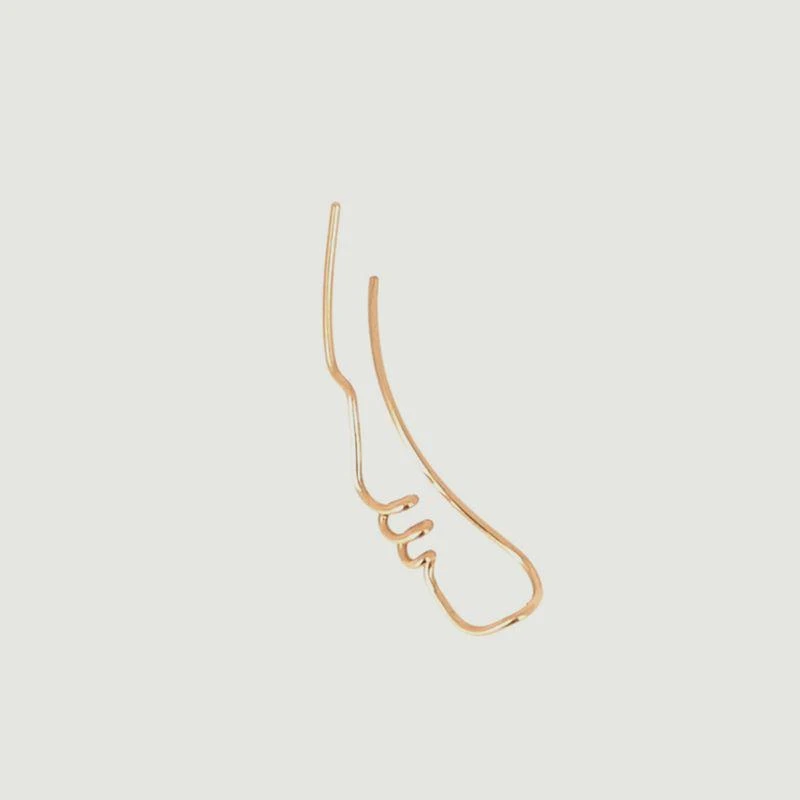 Atelier Paulin Earcuff Profil x Jean Cocteau earring Gold ATELIER PAULIN 1