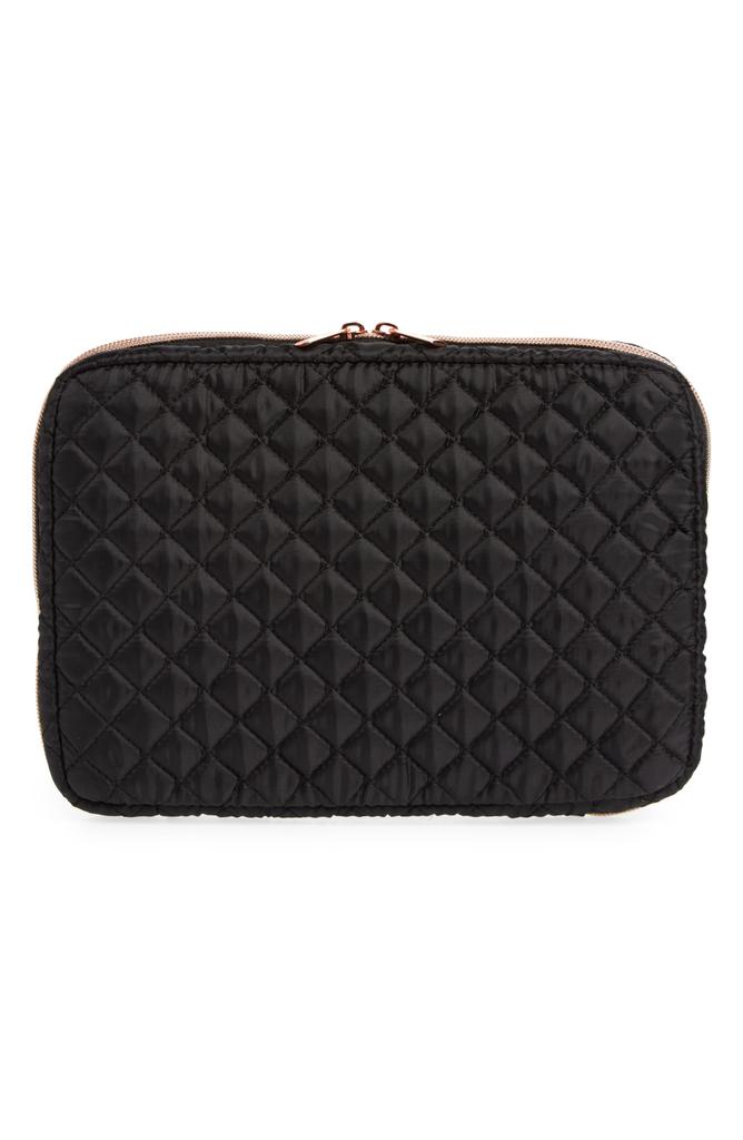 MYTAGALONGS Coco Quilt Hanging Cosmetic Case