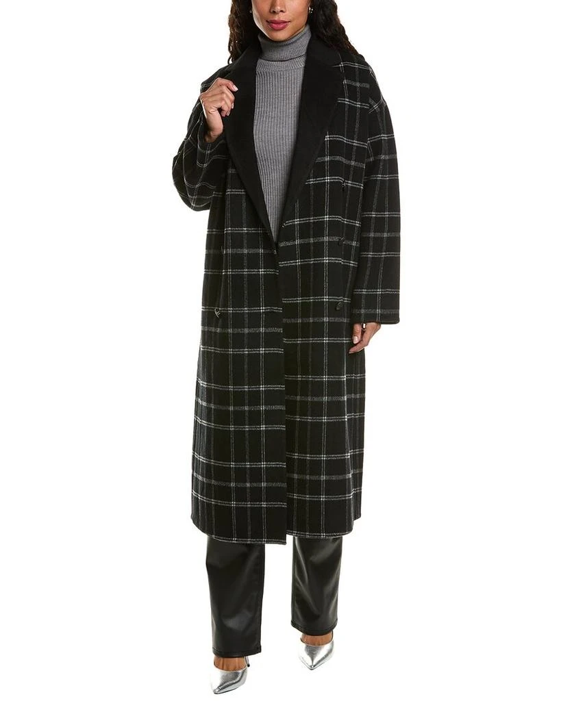Rag & Bone Thea Plaid Wool Coat 1