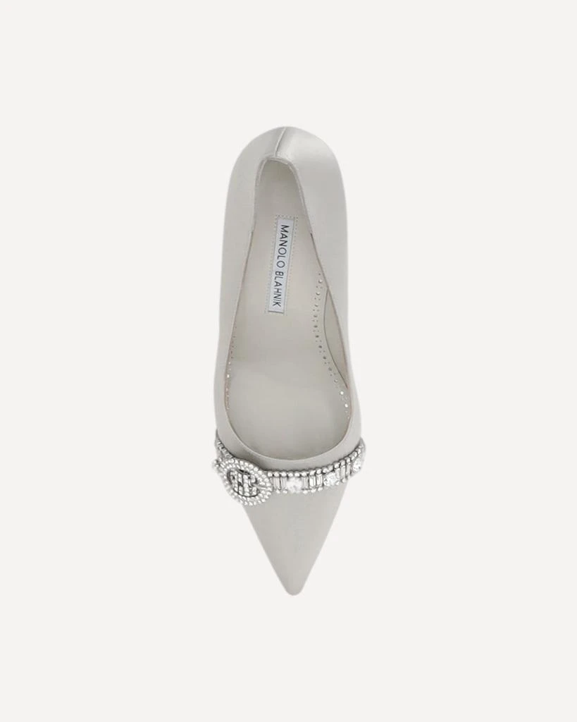 Manolo Blahnik Asapump Satin Pumps 6