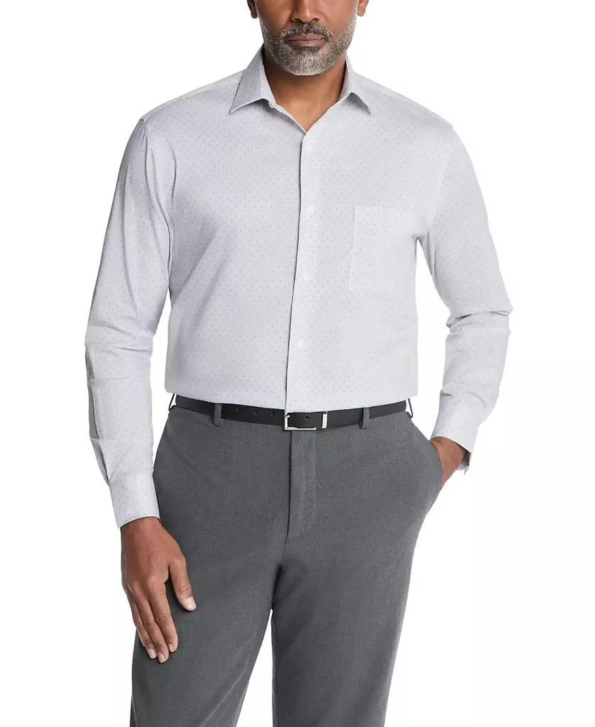 Van Heusen Men's Regular Fit Ultra Wrinkle Free Flex Collar Dress Shirt 1